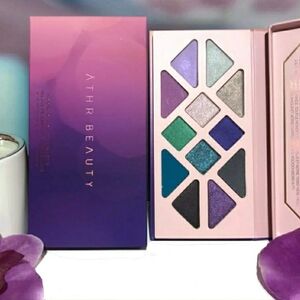 ATHR Beauty MOONLIGHT CRYSTAL Eyeshadow Palette Made With Real Gems! *BNIB